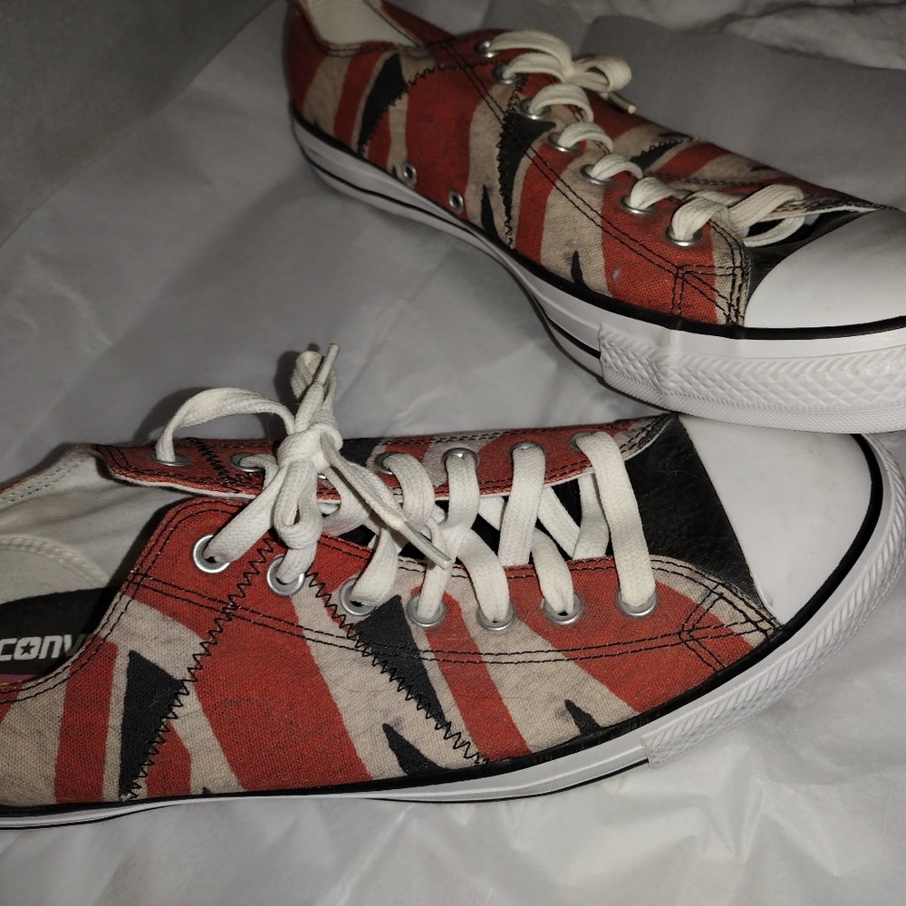 SEX PISTOLS Union Jack Chucks! Vintage Converse Allstars